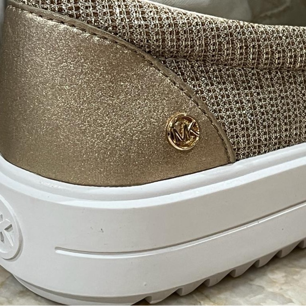 Michael Michael Kors Women’s Keaton Glitter Shoes. New - Picture 8 of 10